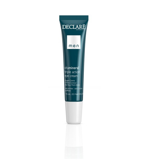 Declare (Декларе) Triple Action Eye Cream anti-wrinkle - dark circles - puffiness / Крем вокруг глаз тройного действия, 15 мл Declare (Декларе) Triple Action Eye Cream anti-wrinkle - dark circles - puffiness / Крем вокруг глаз тройного действия, 15 мл