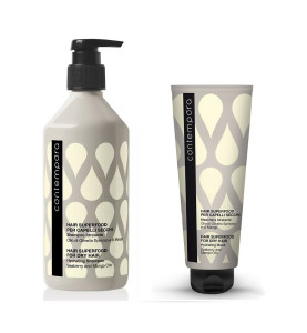 Barex Contempora Set / Набор для ежедневного использования с маслом Облепихи и маслом Манго (шампунь увлажняющий + маска увлажняющая), 500 мл + 350 мл Barex Contempora Set / Набор для ежедневного использования с маслом Облепихи и маслом Манго (шампунь увлажняющий + маска увлажняющая), 500 мл + 350 мл