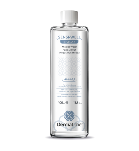 Dermatime Sensi-Well Micellar Water / Мицеллярная вода, 400 мл Dermatime Sensi-Well Micellar Water / Мицеллярная вода, 400 мл