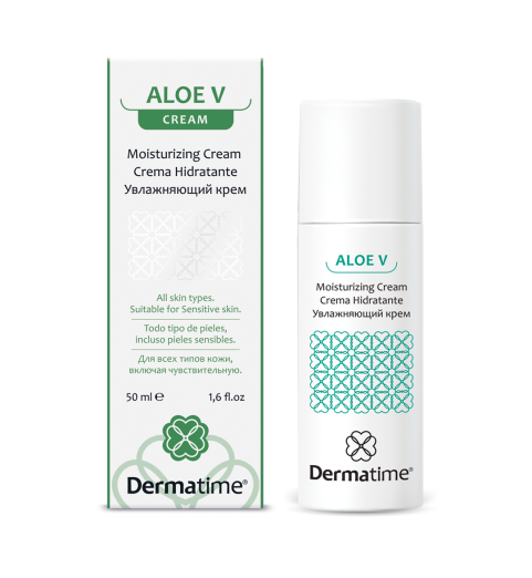 Dermatime Aloe V Moisturizing Cream / Увлажняющий крем, 50 мл Dermatime Aloe V Moisturizing Cream / Увлажняющий крем, 50 мл