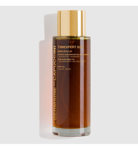 Germaine de Cappucini TimExpert Sun Idyllic Tan Subliming Oil / Масло поддержание загара для тела, 100 мл