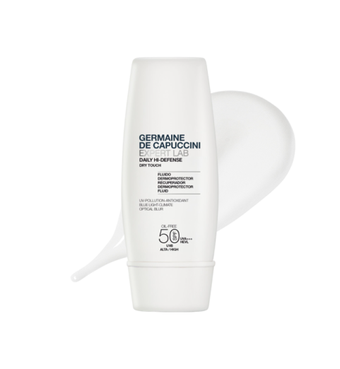 Germaine de Capuccini Expert Lab Daily Hi-Defense Dry Touch SPF50 / Эмульсия высокой защиты SPF50 без тона, 30 мл Germaine de Capuccini Expert Lab Daily Hi-Defense Dry Touch SPF50 / Эмульсия высокой защиты SPF50 без тона, 30 мл