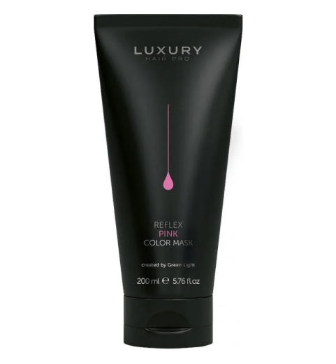 Luxury Hair Pro Reflex Color Mask Rosa / Оттеночная маска Розовая, 200 мл
