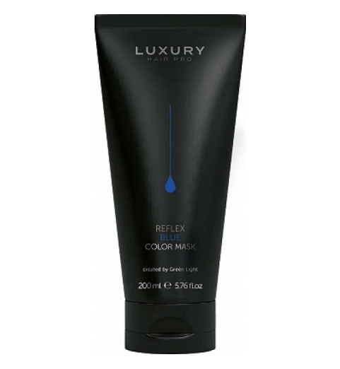Luxury Hair Pro Reflex Color Mask Blu / Оттеночная маска Синяя, 200 мл