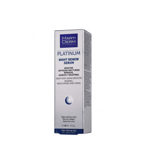 Martiderm Platinum Night Renew Serum / Сыворотка Ночное восстановление, 30 мл Martiderm Platinum Night Renew Serum / Сыворотка Ночное восстановление, 30 мл