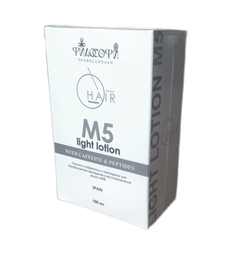Philosophy M5 Light Lotion With Caffeine & Peptide / Лосьон с миноксидилом 5%, кофеином и пептидами для профилактики выпадения и восстановления волос, 100 мл Philosophy M5 Light Lotion With Caffeine & Peptide / Лосьон с миноксидилом 5%, кофеином и пептидами для профилактики выпадения и восстановления волос, 100 мл