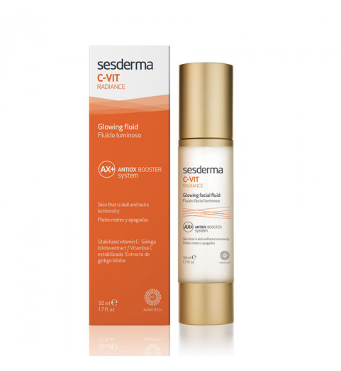 Sesderma C-Vit Radiance Glowing Fluid / Флюид для сияния кожи, 50 мл Sesderma C-Vit Radiance Glowing Fluid / Флюид для сияния кожи, 50 мл